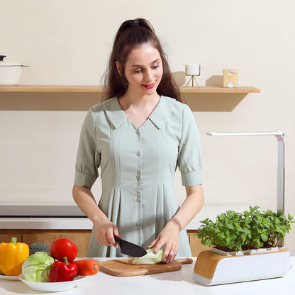 Hydrivia Pure — Potager d’intérieur hydroponique avec éclairage LED