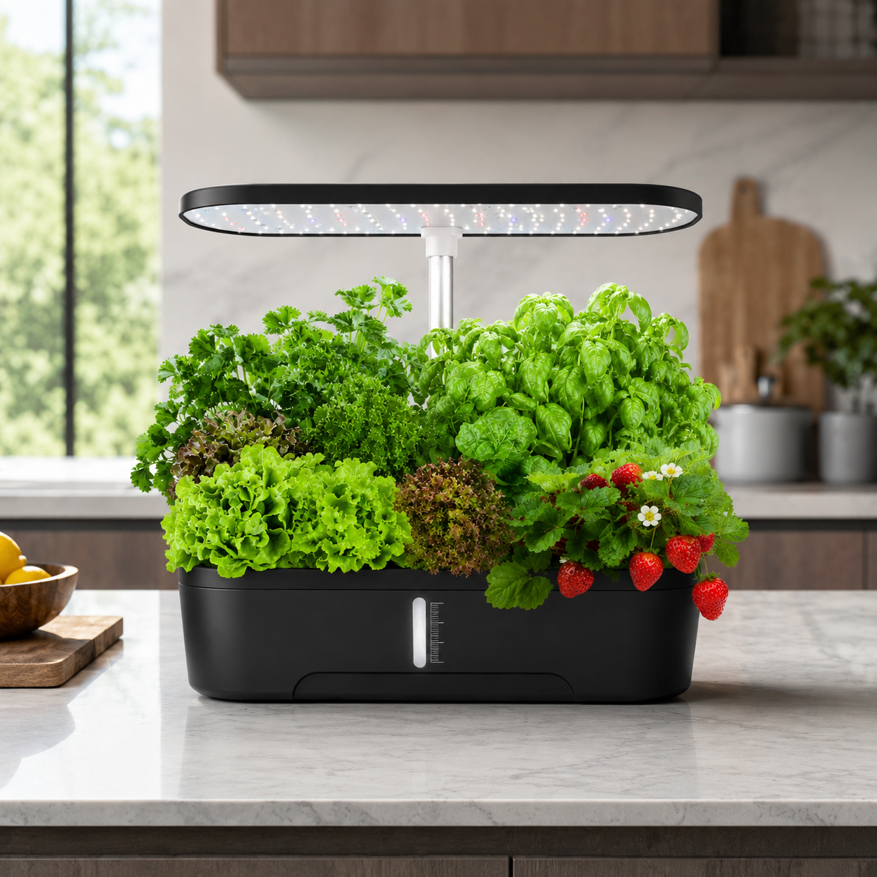 Hydrivia Luma — Potager d’intérieur avec éclairage LED